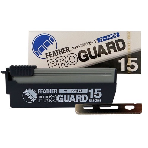 [FEATHER] PRO GUARD 면도날 15개入